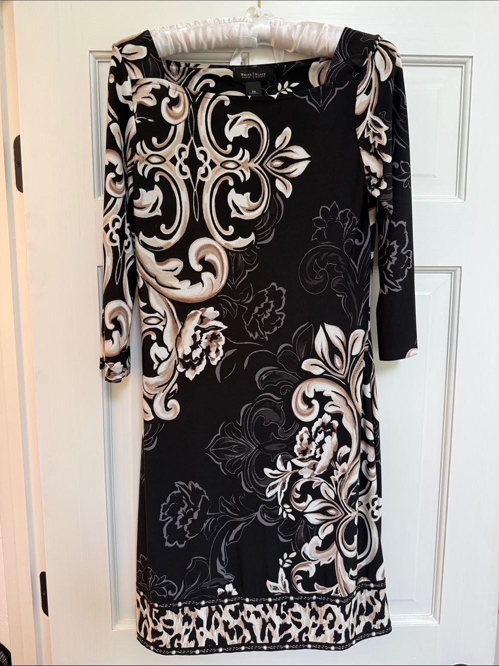 White House Black Market Square Neck Dress